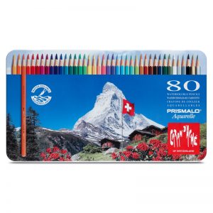 סט עפרונות אקוורל 80 קרנדש -Carandache Prismalo
