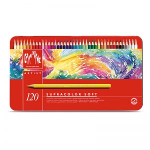 סט עפרונות אקוורל ארטיסט 120 קרנדש - Carandache Supracolor