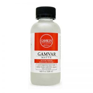 לכה -  Gamblin gamvar varnish Matte