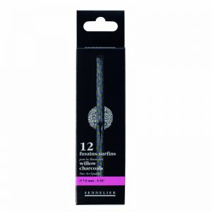 פחם טבעי 12 - Sennelier Willow Charcoals