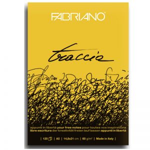 בלוק נייר לקליגרפיה ורישום - Fabriano Traccic