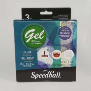 סט הדפס מיני - Speedball Gel