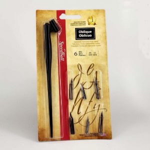 סט 6 ציפורנים + ידית אלכסונית  - Speedball Oblique Set