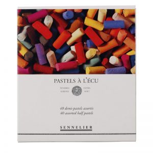 סט פסטל יבש ארטיסט 40 גוונים(חצאים) - Sennelier Extra soft Pastels