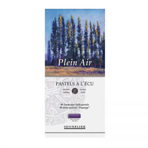 סט פסטל יבש ארטיסט לנוף 80 גוונים(חצאים) - Sennelier Extra soft Pastels Plein Air
