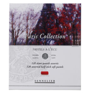 סט פסטל יבש ארטיסט 120 גוונים חצאים - Sennelier Extra soft Pastels - Paris Collection