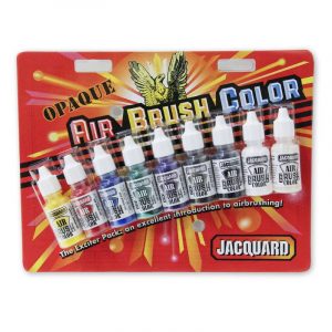 סט צבעי איירברש אטומים - Airbrush Set
