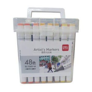 סט מרקרים דו ראשי 48 גוונים